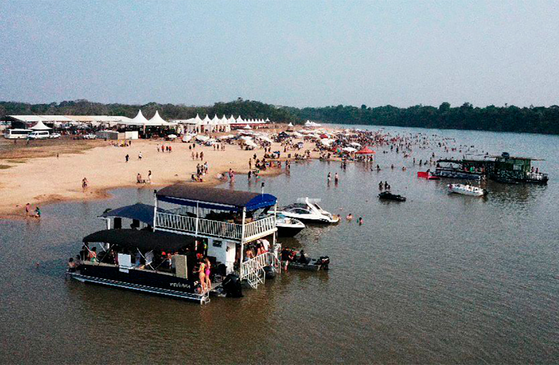 Sinop: churrasqueiras e acampamentos proibidos no festival de praia; programação