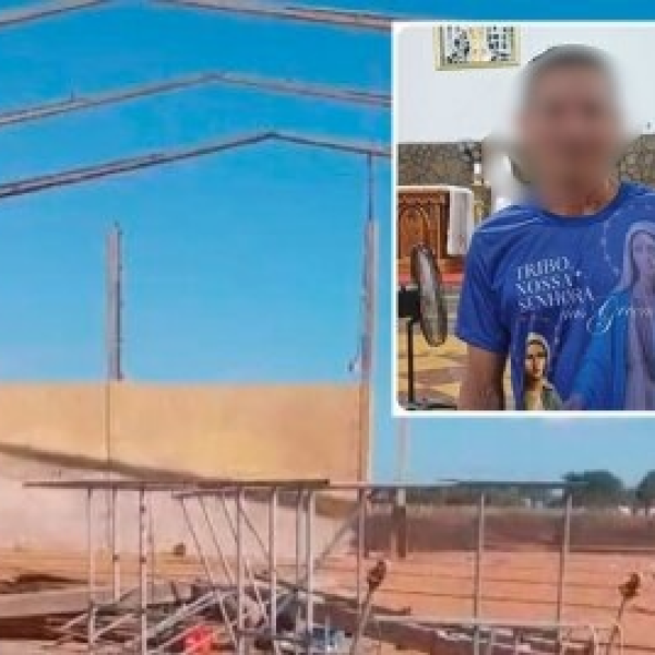 Andaime desaba e trabalhador morre durante queda em fazenda em MT
