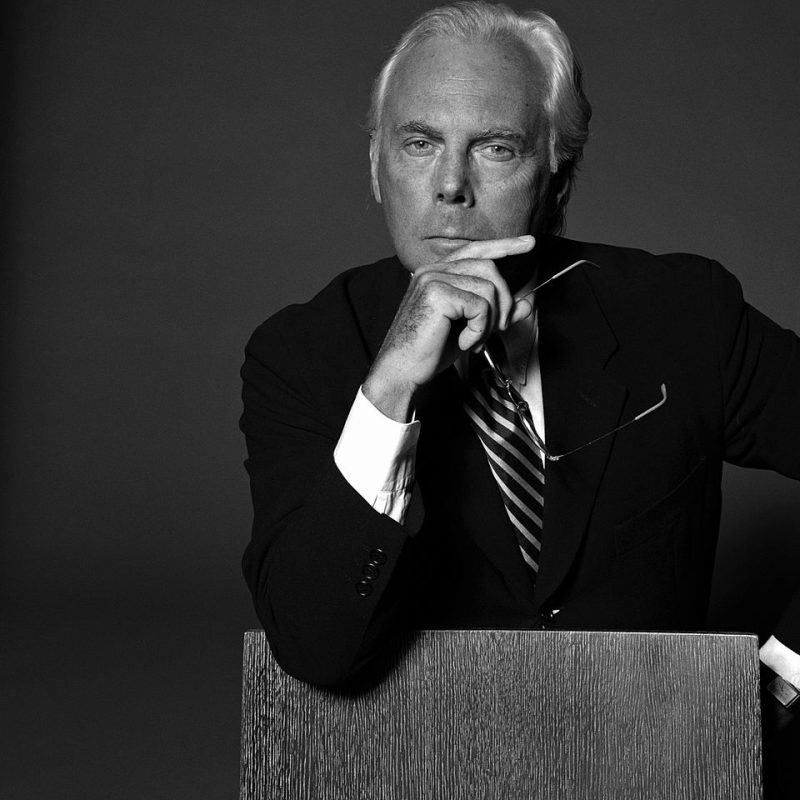 Morre o estilista italiano Giorgio Armani aos 91 anos