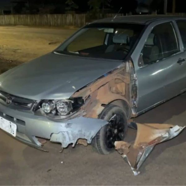 Sinop: acidente entre carro e moto na MT-140 deixa dois feridos