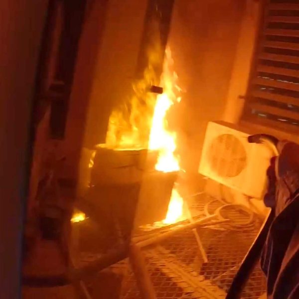 Incêndio é combatido em prédio comercial em Sinop; vídeo