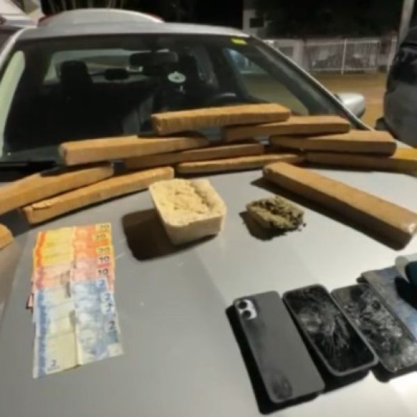 Força Tática apreende grande quantidade de drogas no bairro Veneza em Lucas do Rio Verde