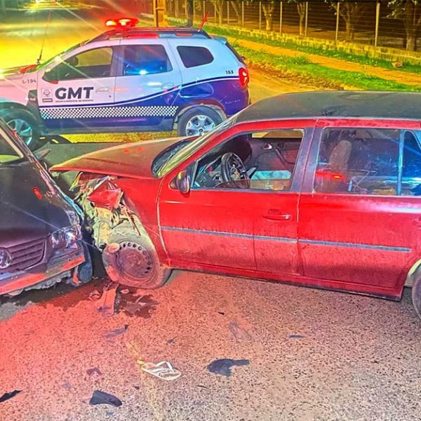 Dois são presos por embriaguez ao volante após colisão em via lateral da 163 em Sorriso